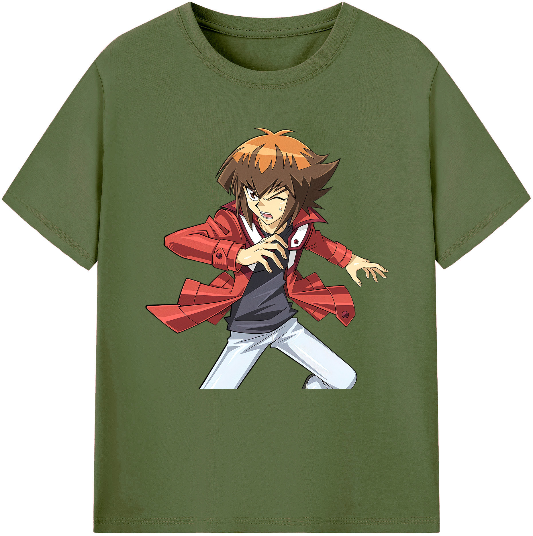 （画像用） 遊☆戯☆王 Yu-Gi-Oh! 綿100％半袖Tシャツ（フロントプリント）